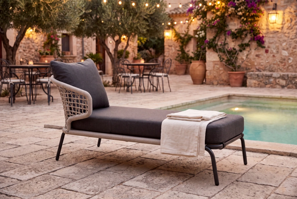 Fiji Daybed With Right Arm setting