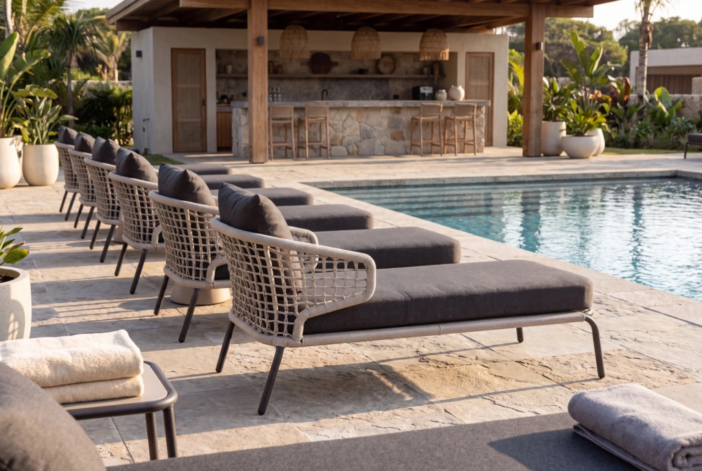 Fiji Daybed With Right Arm setting