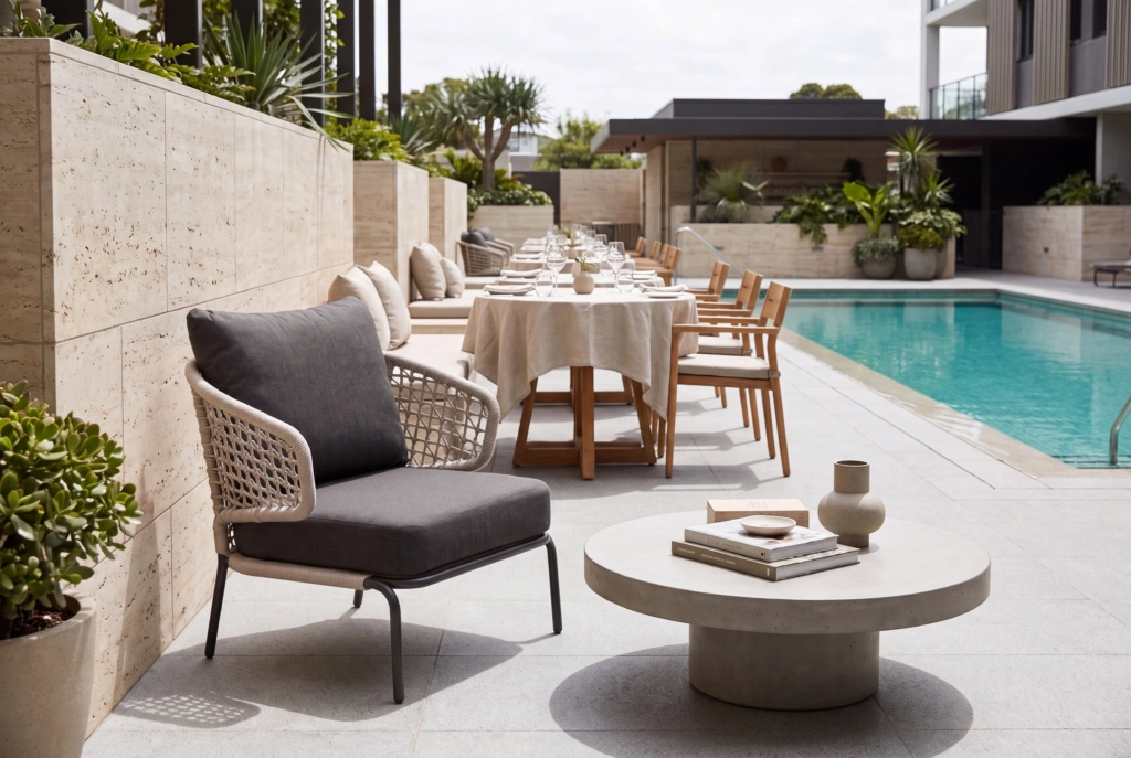 Fiji Lounge Armchair setting
