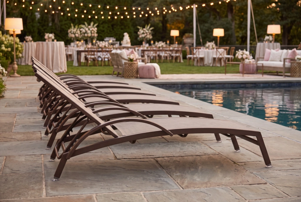 Jupiter Sunlounger A setting
