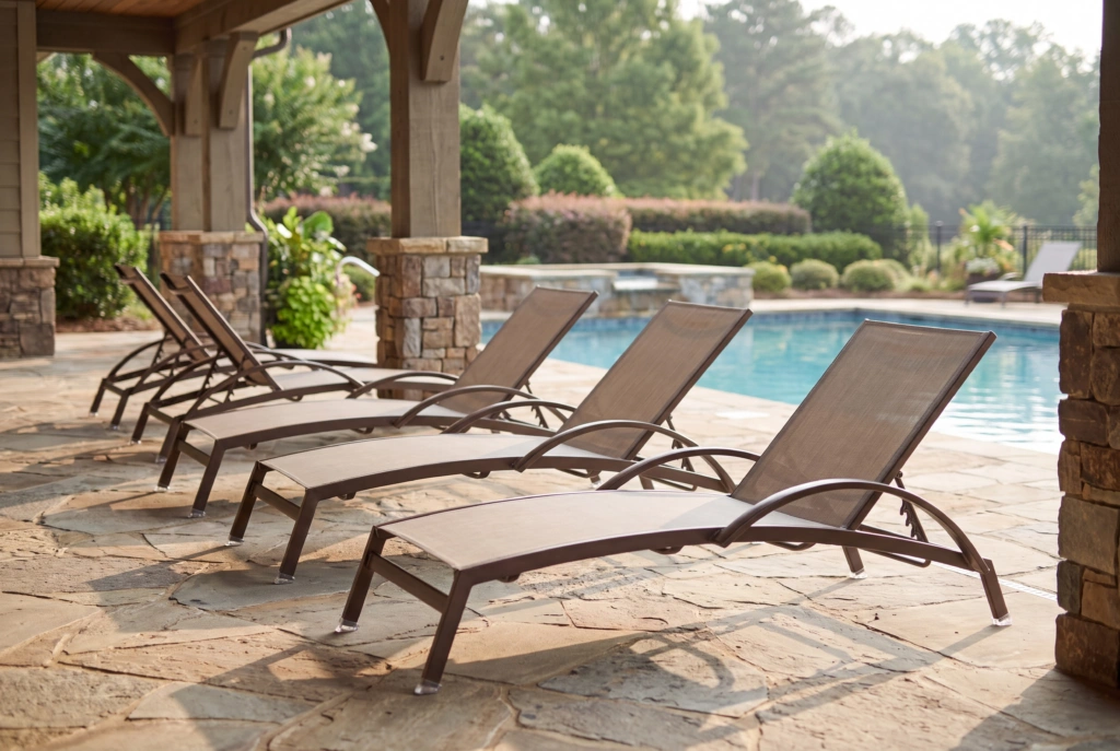 Jupiter Sunlounger A setting