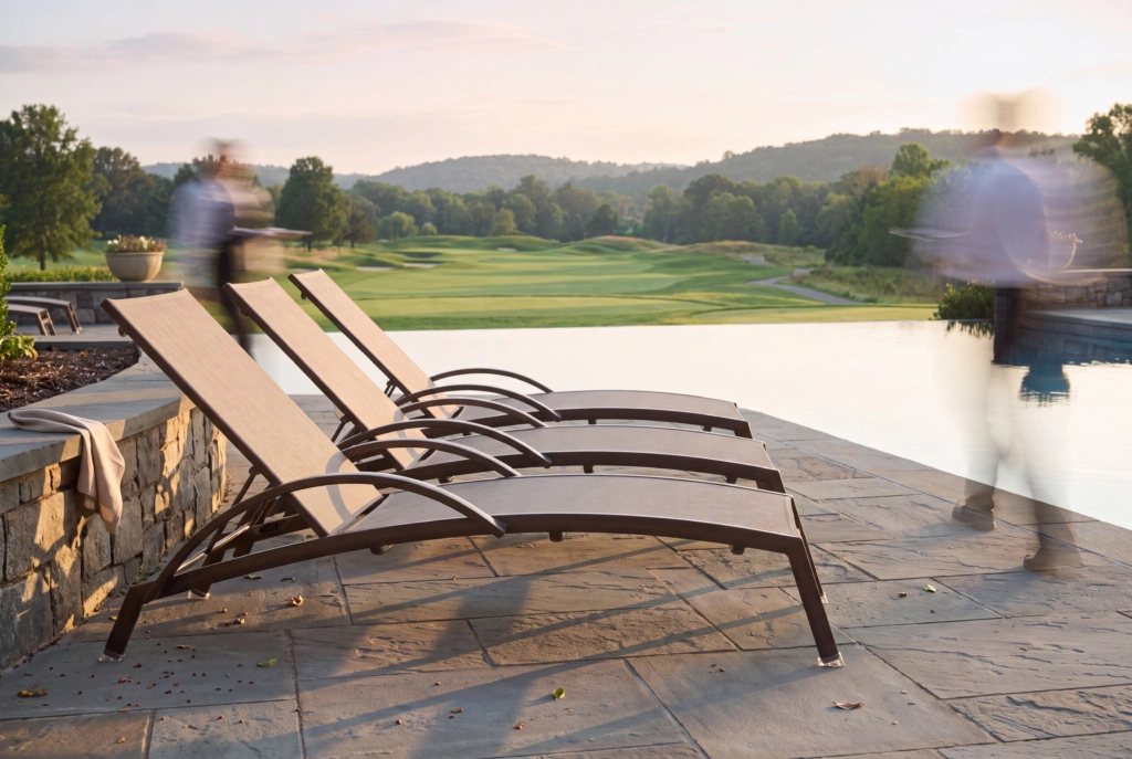 Jupiter Sunlounger A setting
