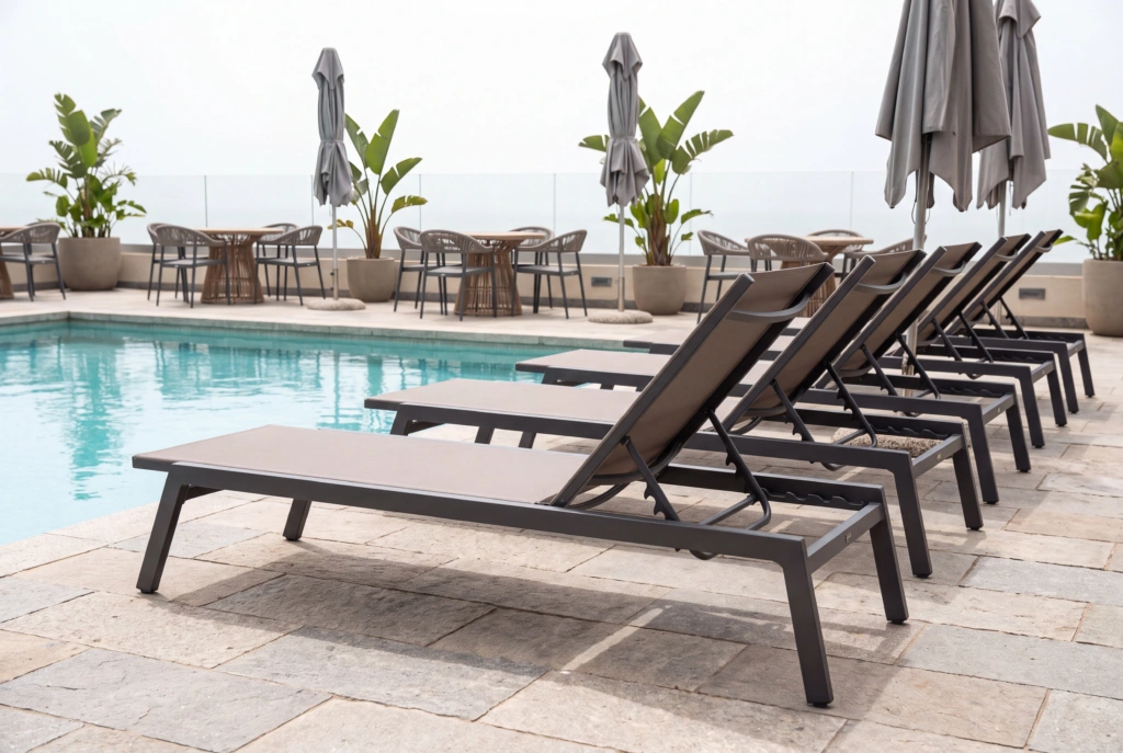 Jupiter Sunlounger setting