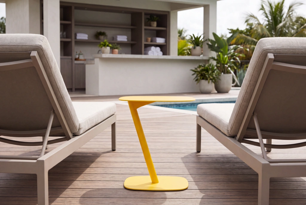 Maldives End Table setting