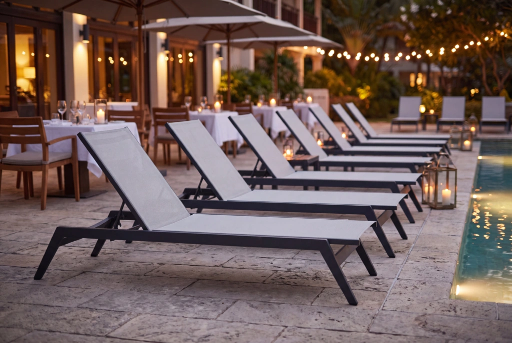Maldives Sunlounger setting