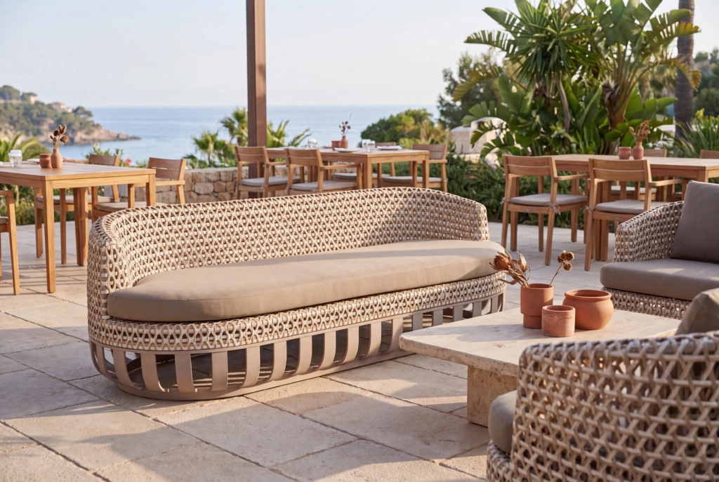 Mallorca 3-Seat Sofa Wic setting