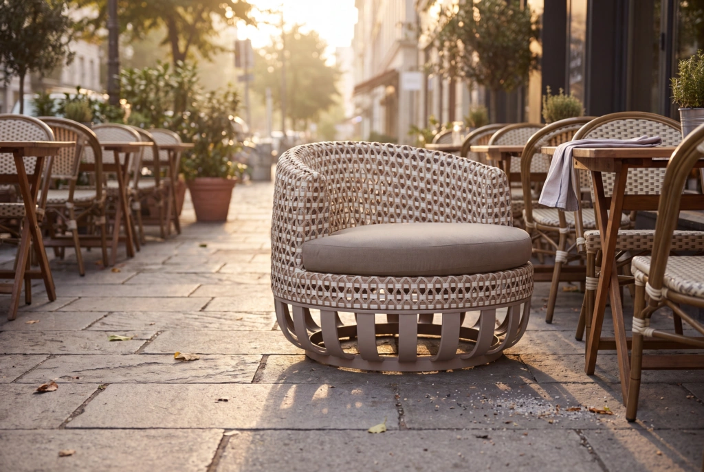 Mallorca Lounge Armchair Wic setting
