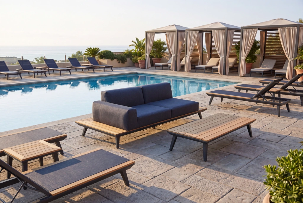 Mediterranean Modular Right Armshort Double setting