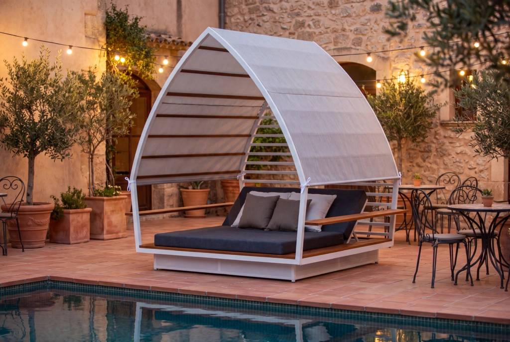 Mediterranean Cabana setting
