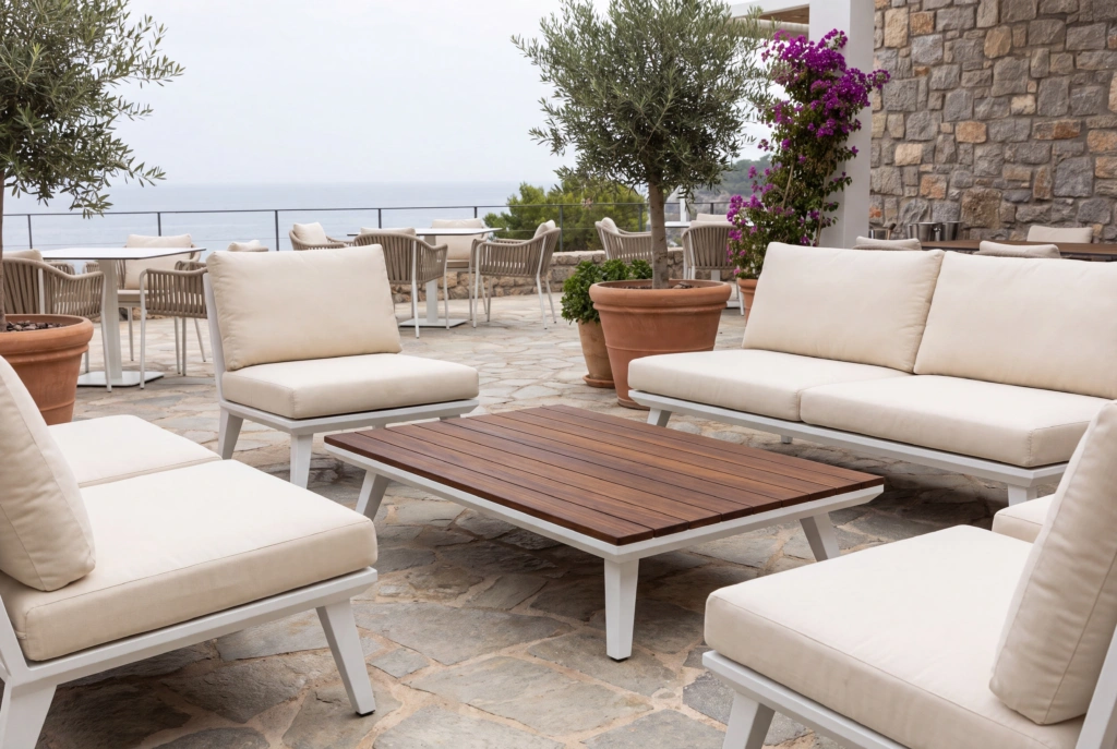 Mediterranean Coffee Table Rectangular setting