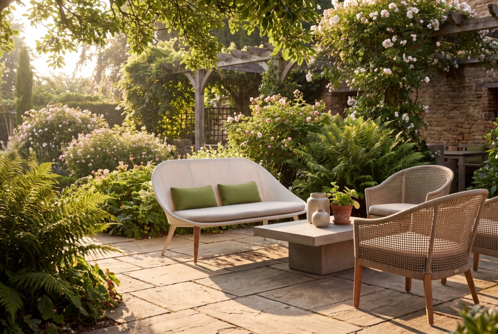 Monaco 2-Seat Sofa Tex setting