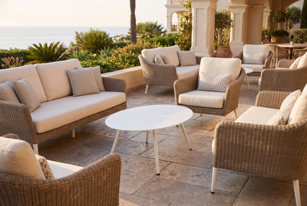 Monaco Coffee Table setting