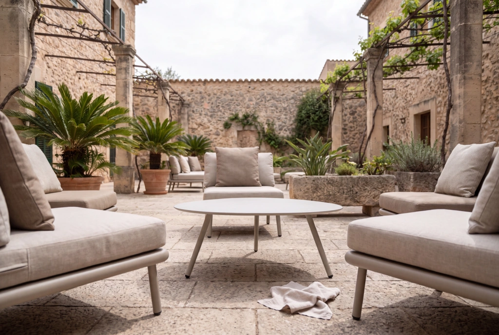 Monaco Coffee Table setting