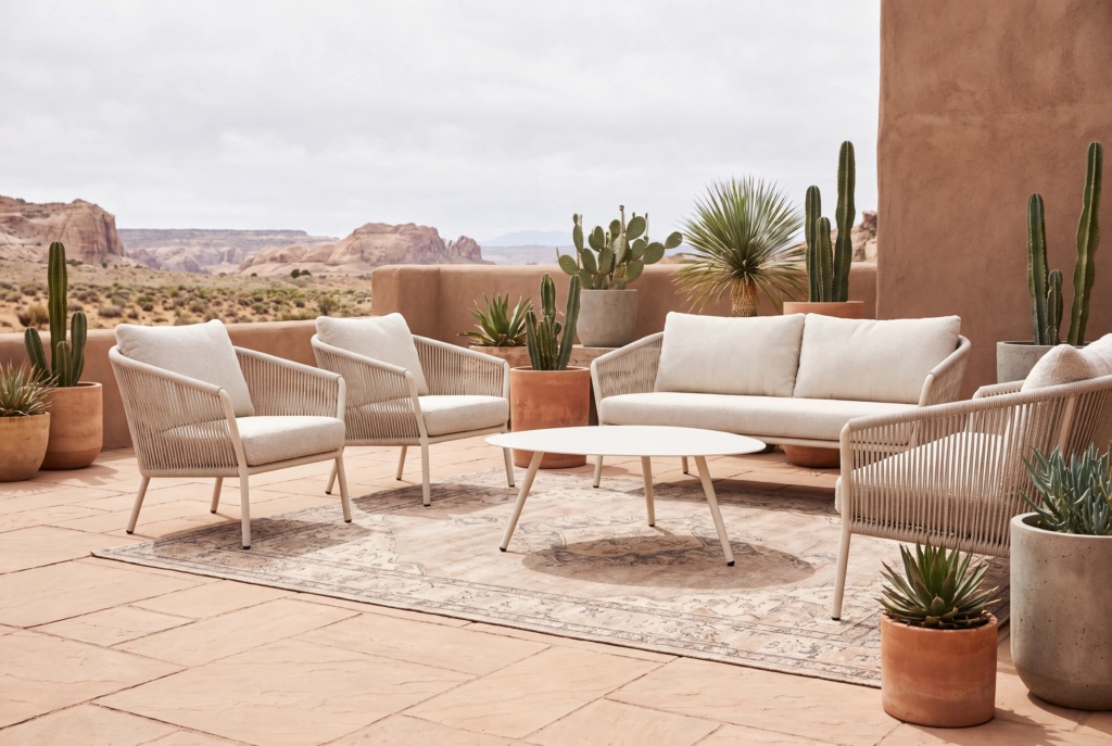 Monaco Coffee Table setting