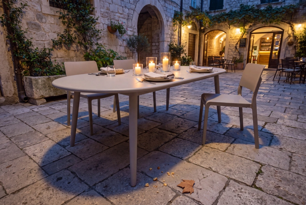 Monaco Dining Table setting