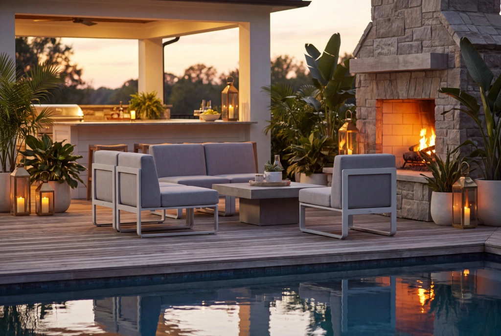 Palm Beach Modular Side Chair setting