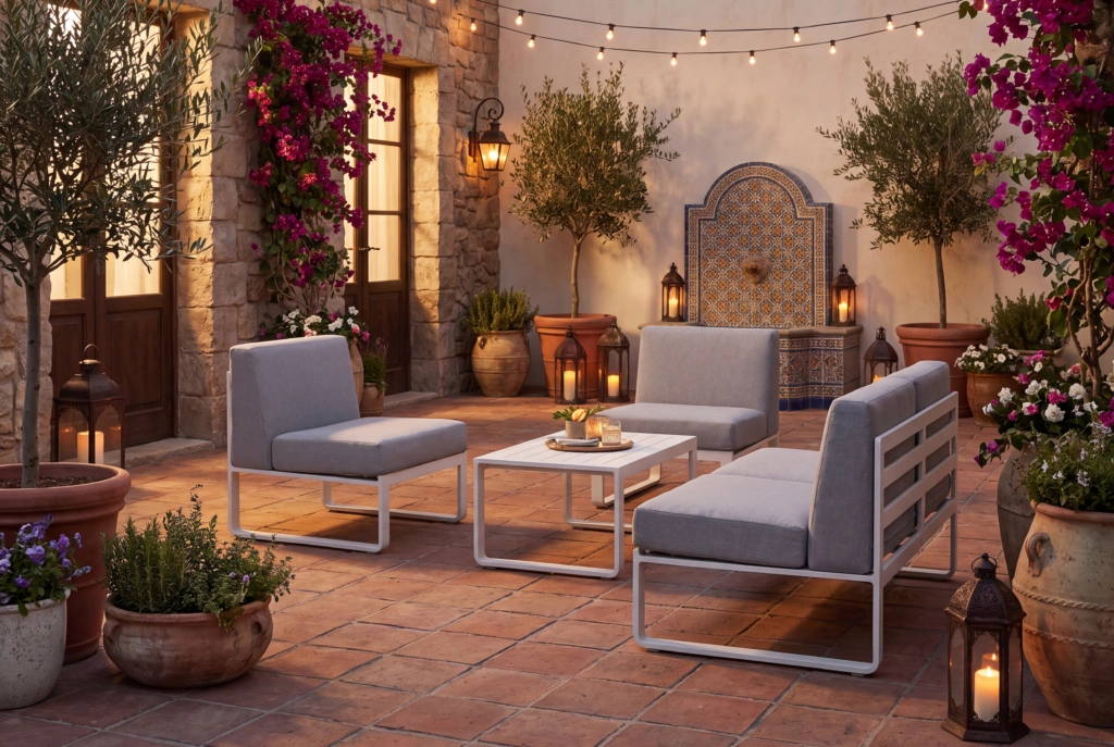Palm Beach Modular Side Chair setting