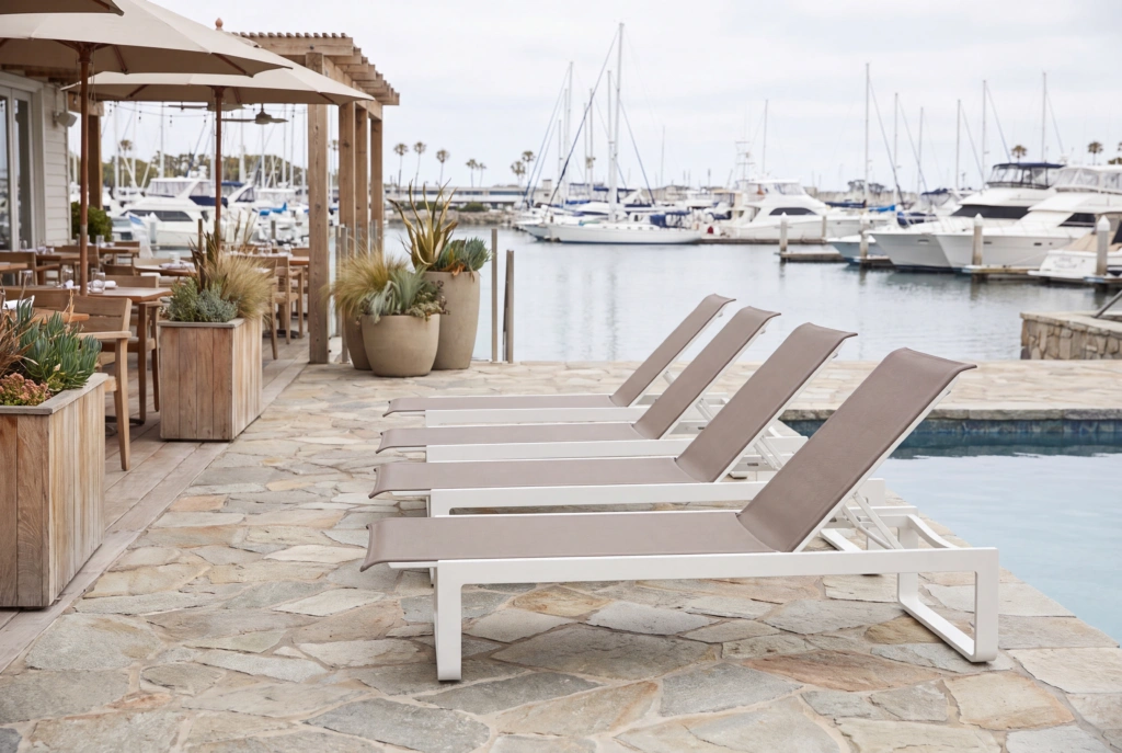 Palm Beach Sunlounger Sled setting