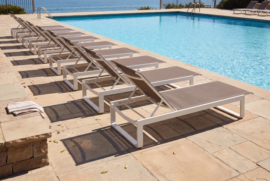 Palm Beach Sunlounger Sled setting