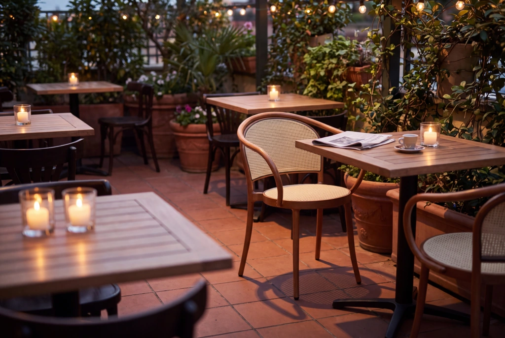 Veranda A setting