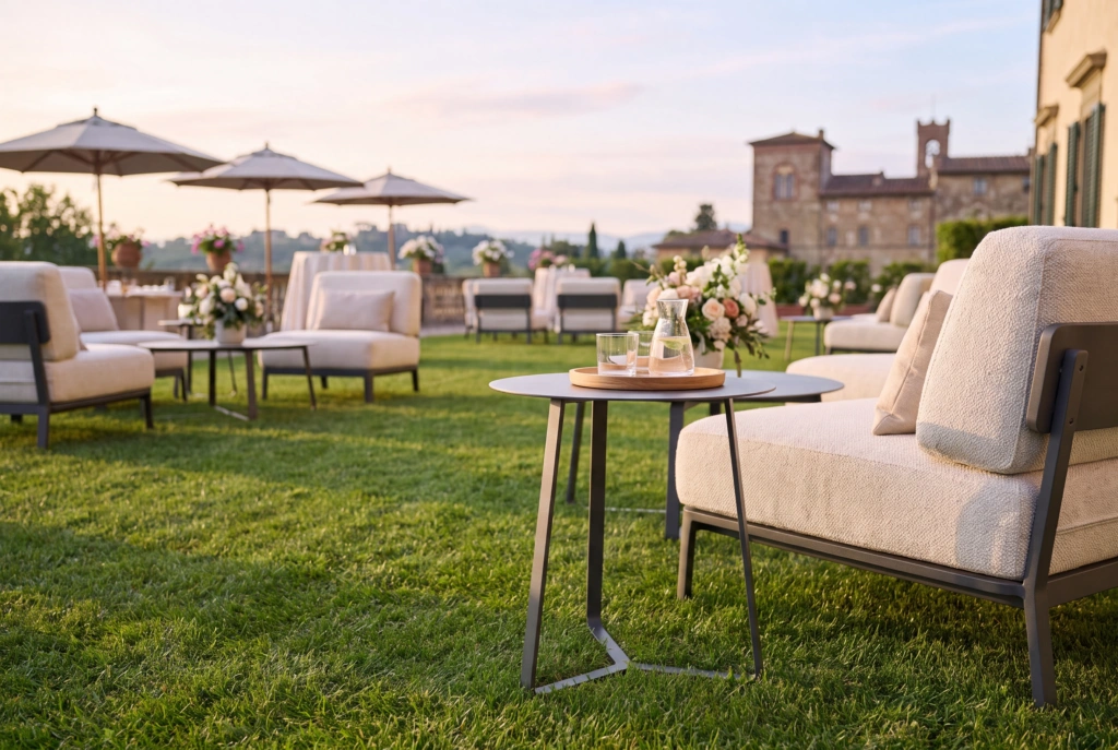 Monaco End Table setting