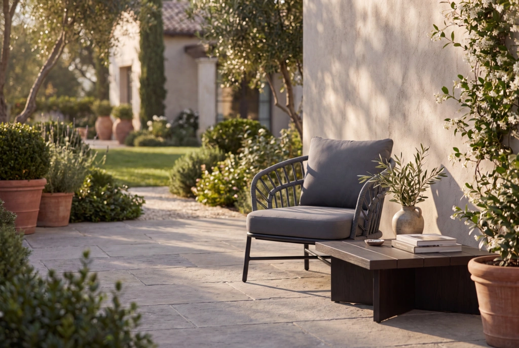 Nest Lounge Armchair setting