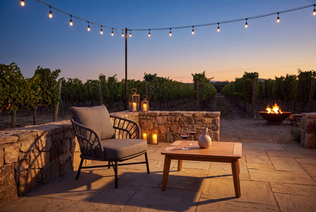 Nest Lounge Armchair setting
