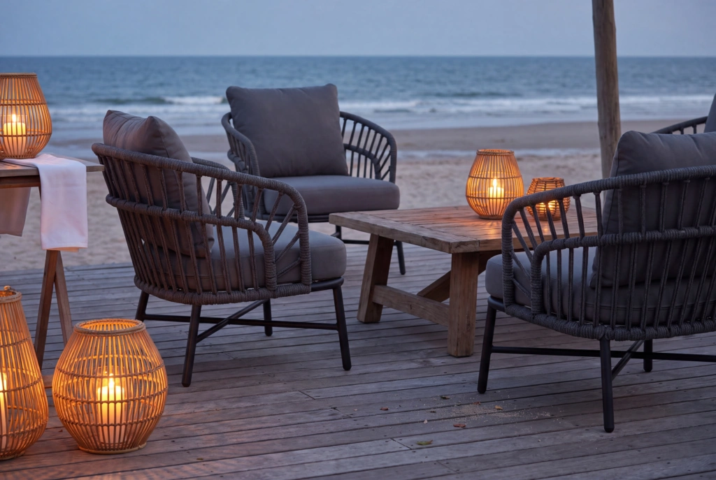 Nest Lounge Armchair setting