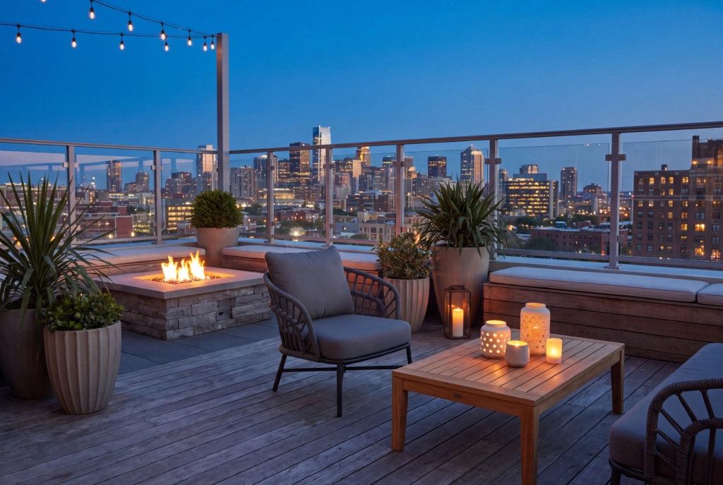 Nest Lounge Armchair setting