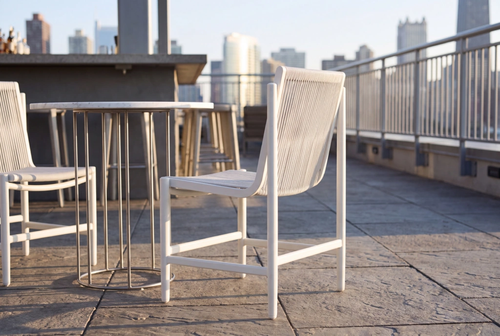 String S Dining Chair setting