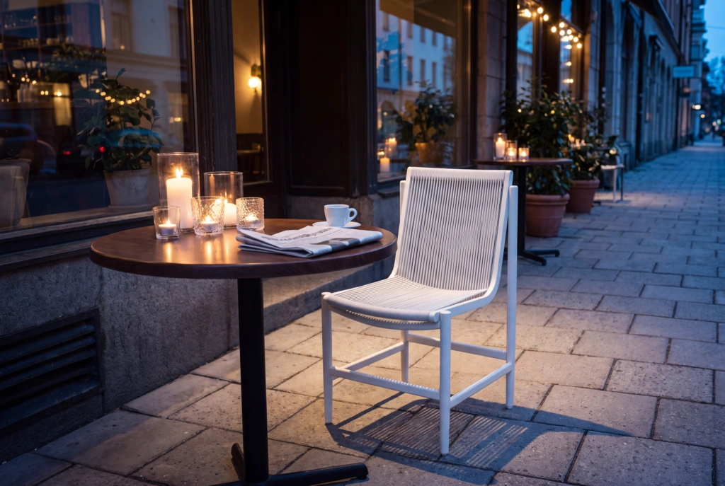 String S Dining Chair setting