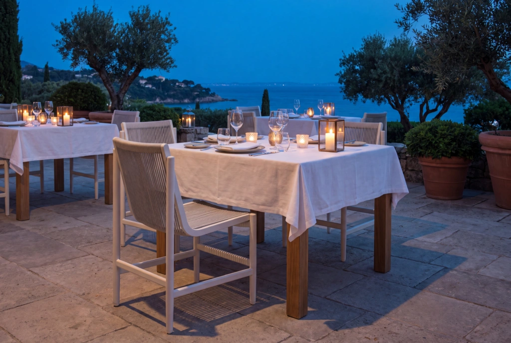 String S Dining Chair setting