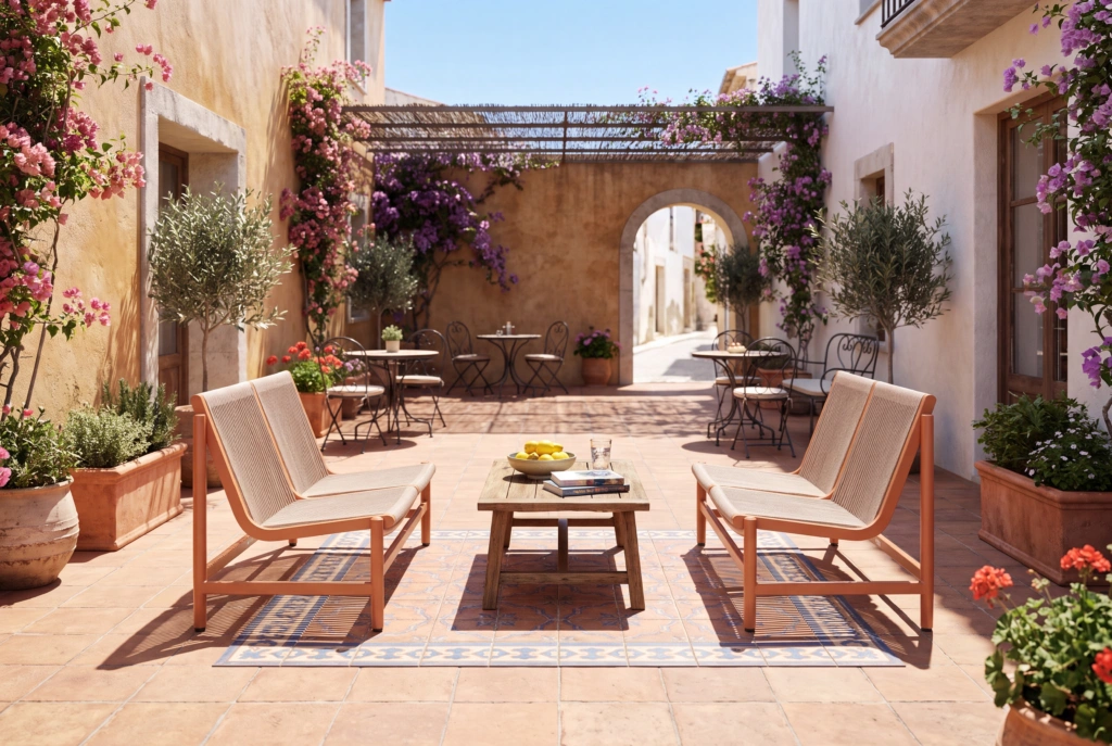 String Lounge Chair setting