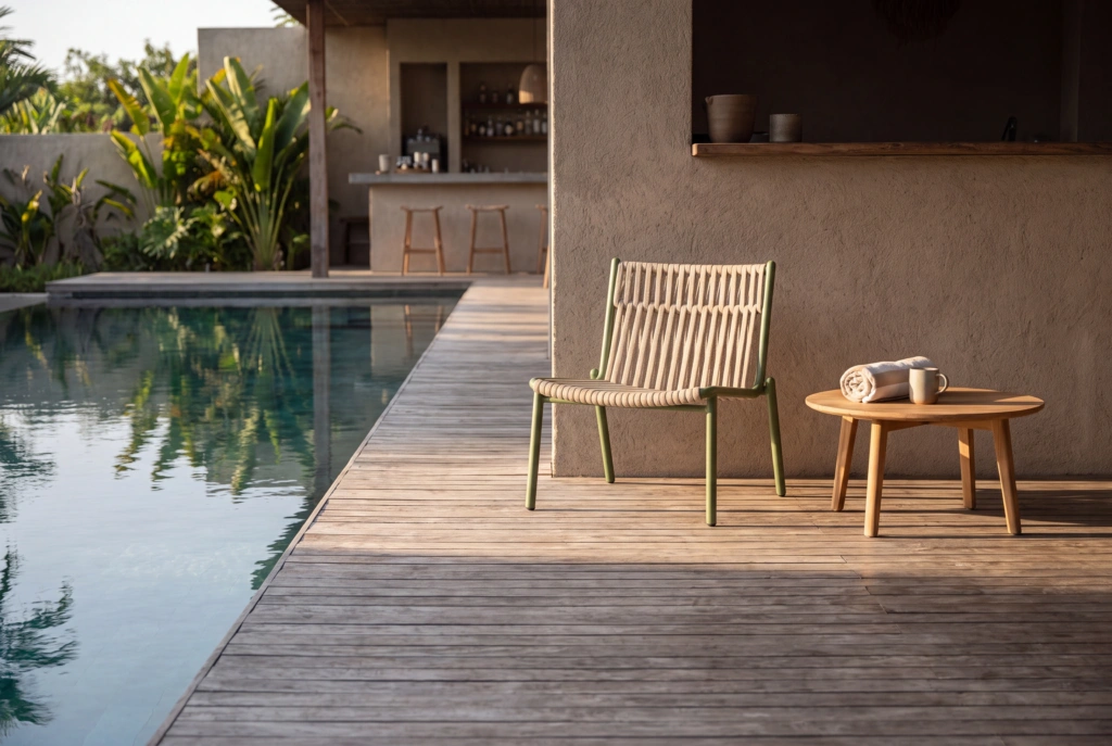 Loop Lounge Chair setting