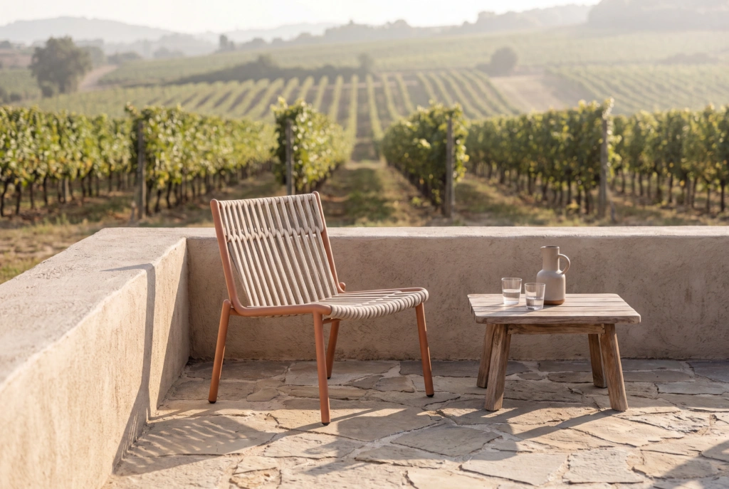 Loop Lounge Chair setting