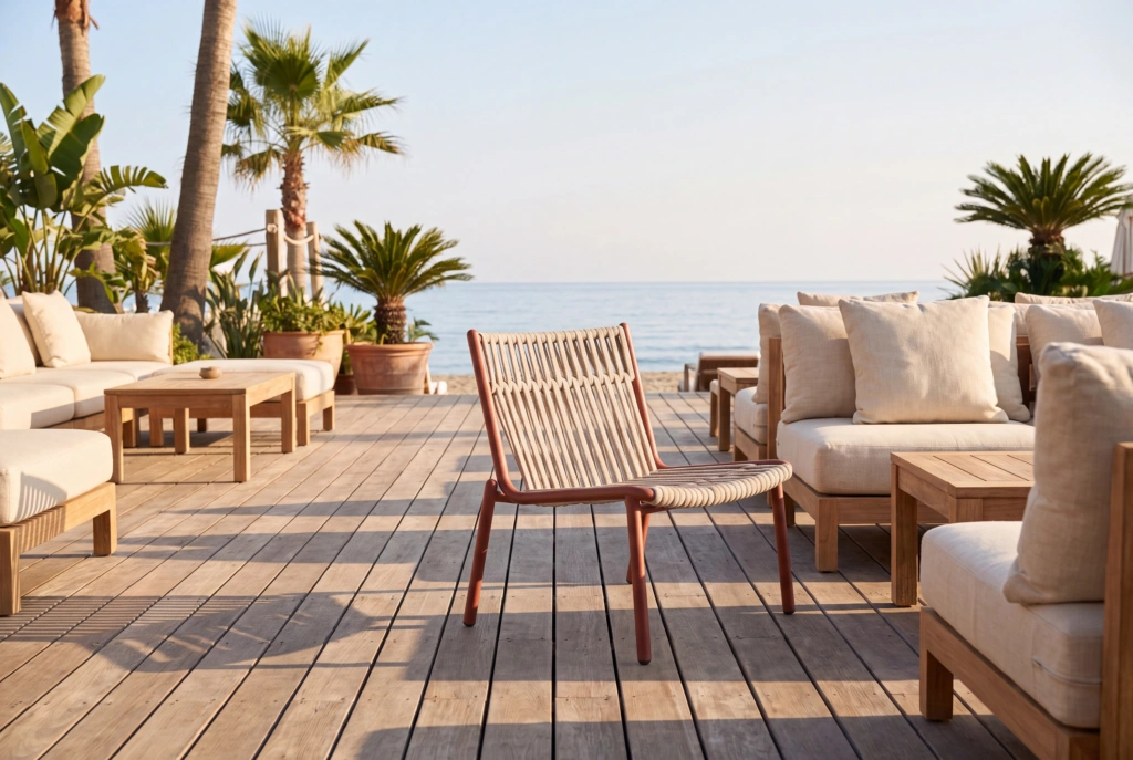 Loop Lounge Chair setting