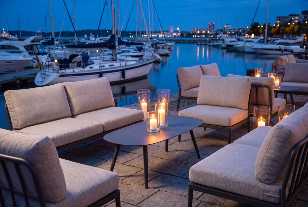 Cayman Coffee Table setting