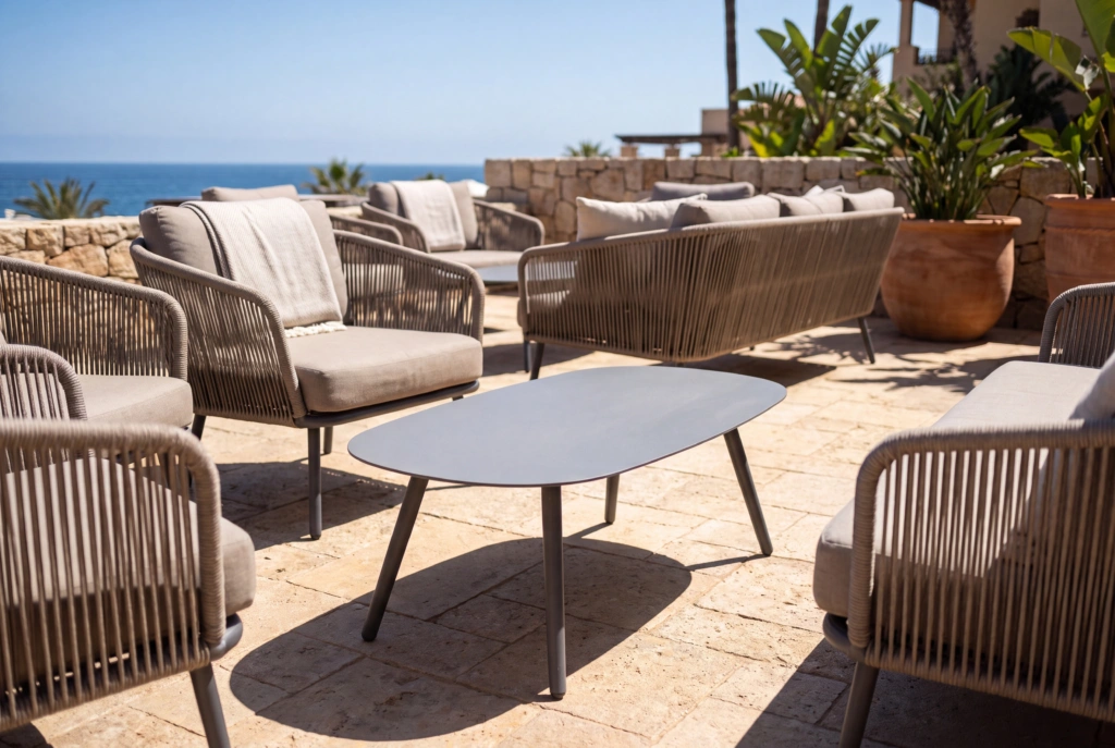 Cayman Coffee Table setting