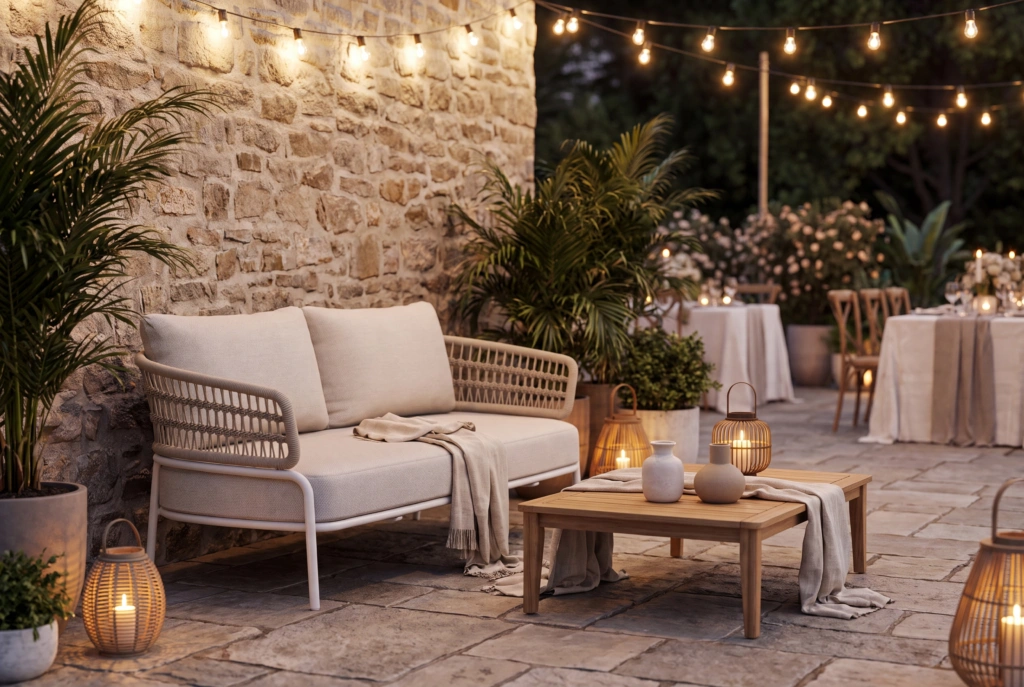 Ibiza 2-Seat Sofa setting