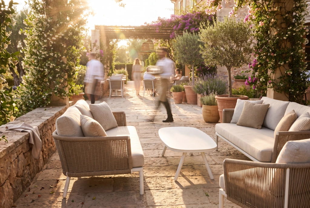 Ibiza Coffee Table setting