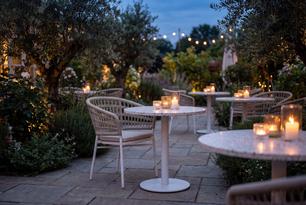 Ibiza Dining Armchair setting