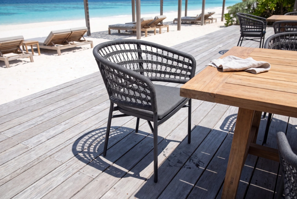 Ibiza Dining Armchair setting