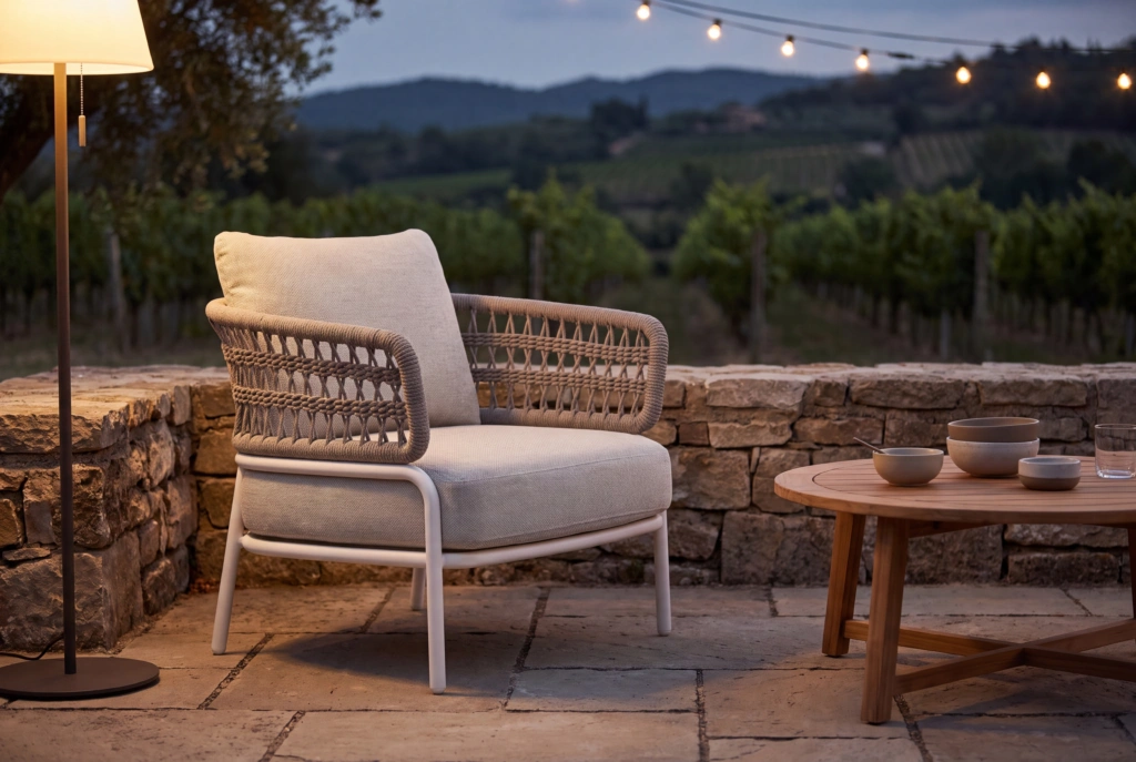 Ibiza Lounge Armchair setting
