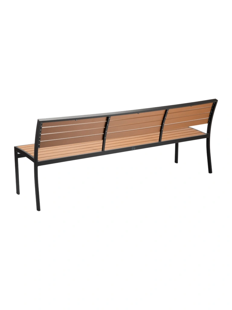 AL-5602 Bench – Black, back view
