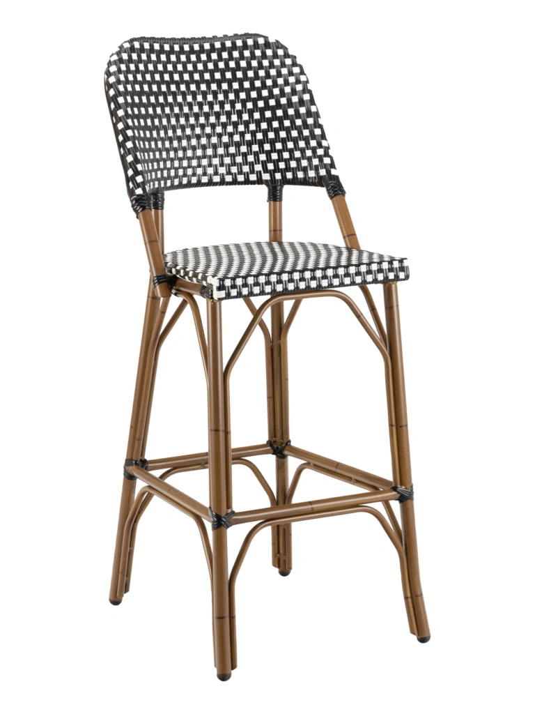 Brt 01 Bamboo Black White Basket