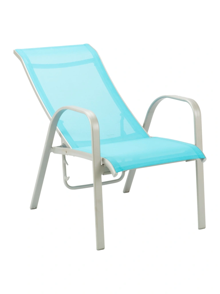 Redington Lounge Recliner Light Blue 1