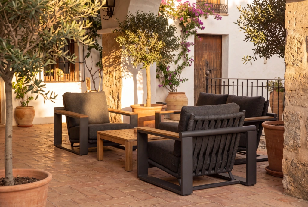 Montana Lounge Armchair setting