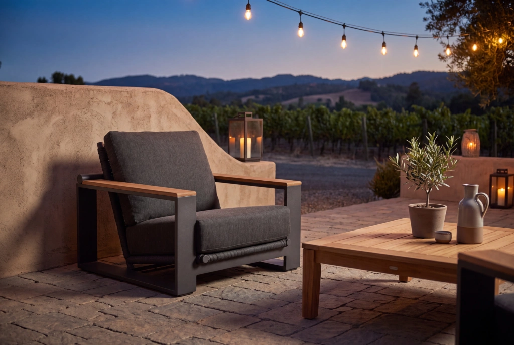 Montana Lounge Armchair setting