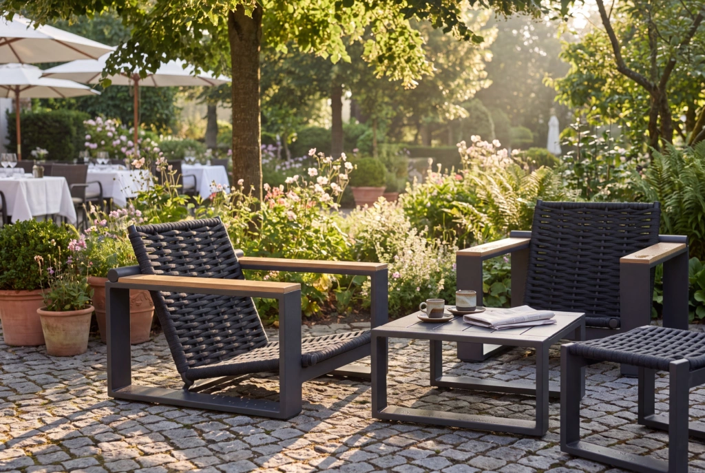 Montana Lounge Armchair setting