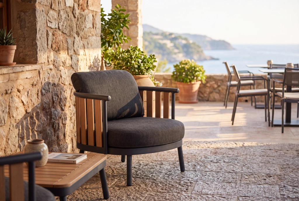 Vatican FT Lounge Armchair setting